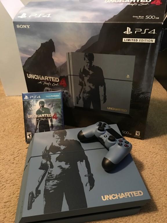 Sony PlayStation 4 Uncharted 4 Limited Edition Bundle 3001068