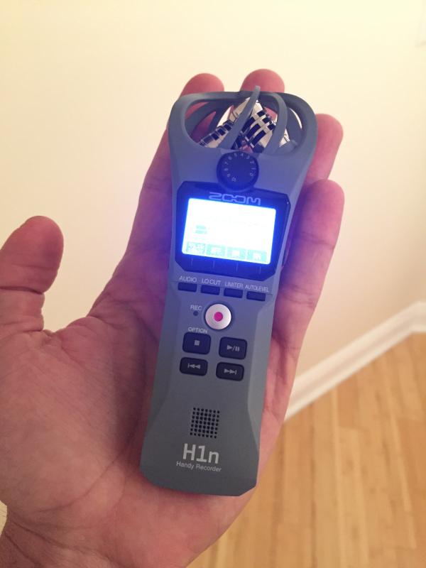 Zoom H1n 2-Input / 2-Track Portable Handy Recorder ZH1NG B&H