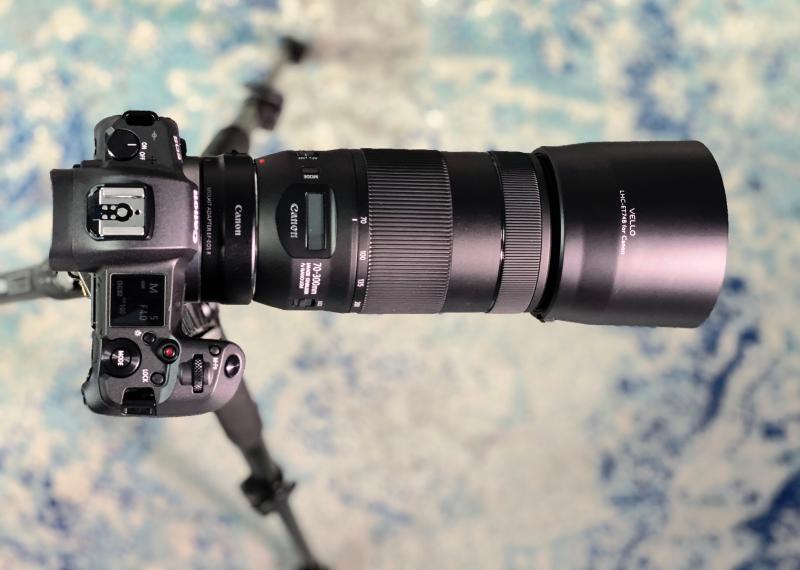 Vello ET74B Dedicated Lens Hood with Lock LHCET74B B&H Photo