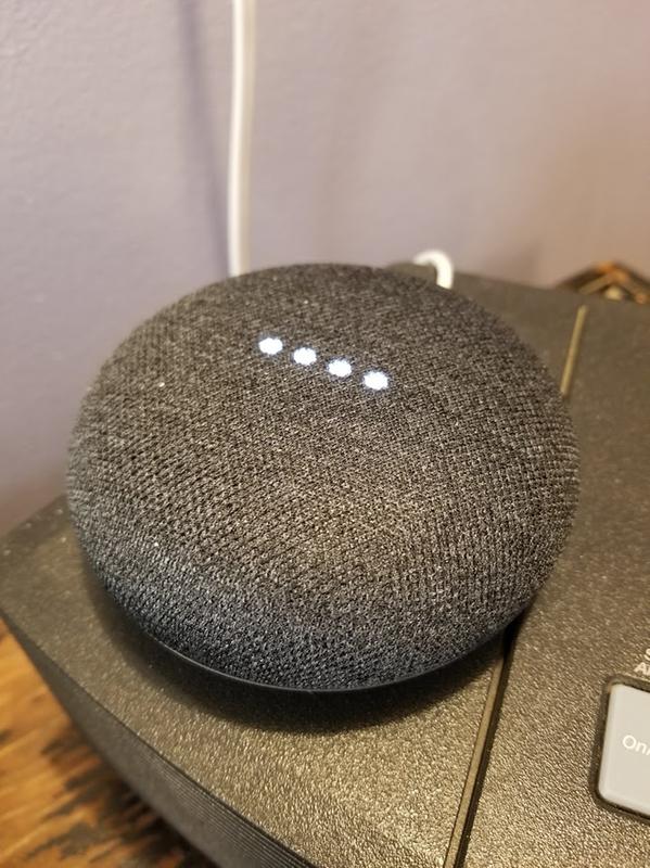 Google Home Mini Chalk Ga Us B H Photo Video