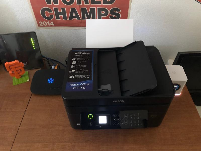 Epson Workforce WF2830 AllInOne Printer C11CG30201 B&H Photo