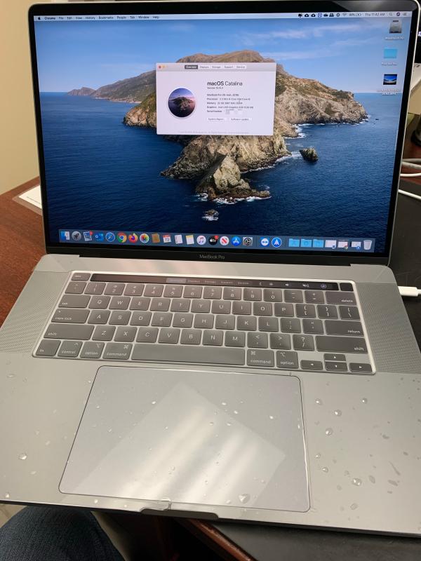 Apple MBP/8C 9G I9/32GB/512/5300/SLV/16