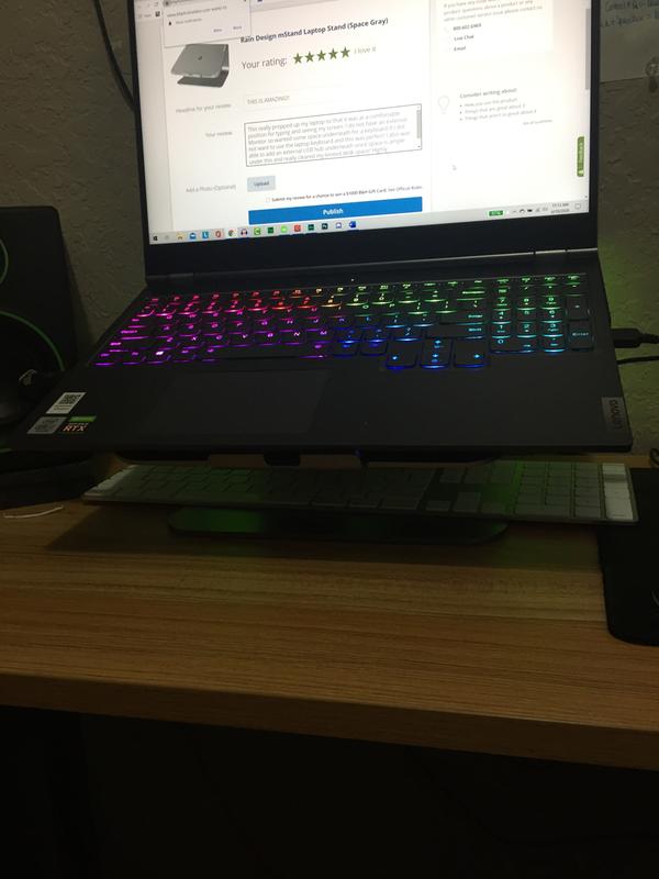 Rain Design mStand Laptop Stand (Silver) 10032 B&H Photo Video