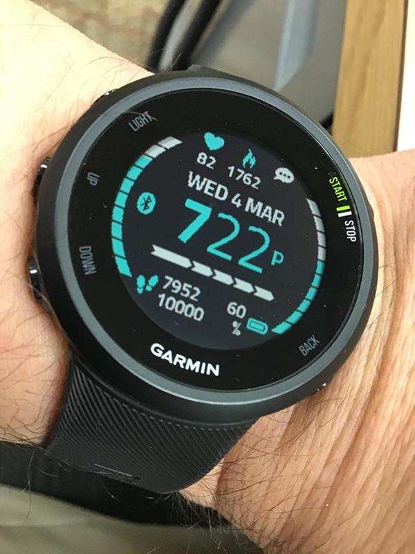 garmin track run