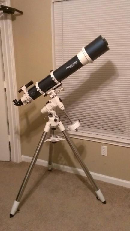 Celestron Omni XLT 120mm f/8.3 EQ Refractor Telescope 21090 B&H