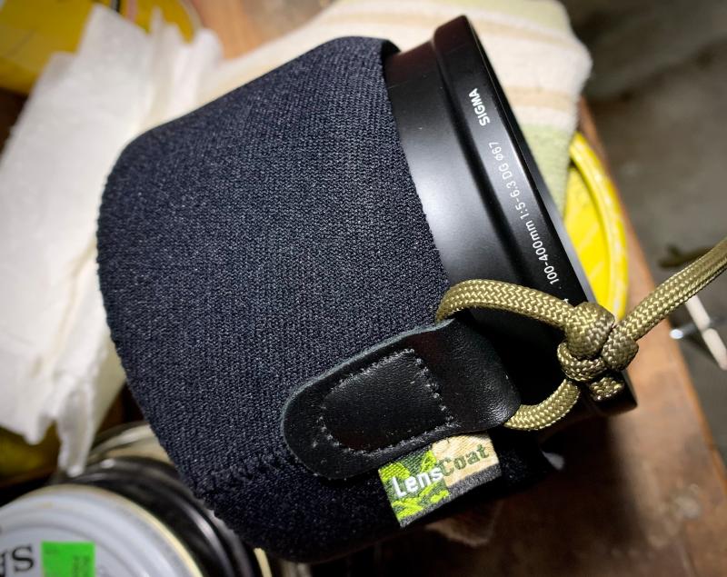 LensCoat Hoodie Lens Hood Cover (Medium, Black) LCHMBK B&H Photo