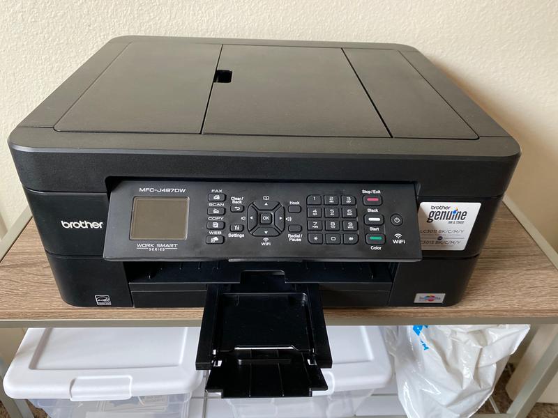 Brother MFCJ497DW AllinOne Color Inkjet Printer MFCJ497DW