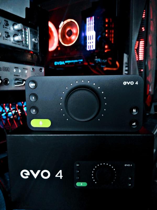 Audient Evo 4 Desktop 2x2 Usb Type C Audio Interface Evo 4 B H