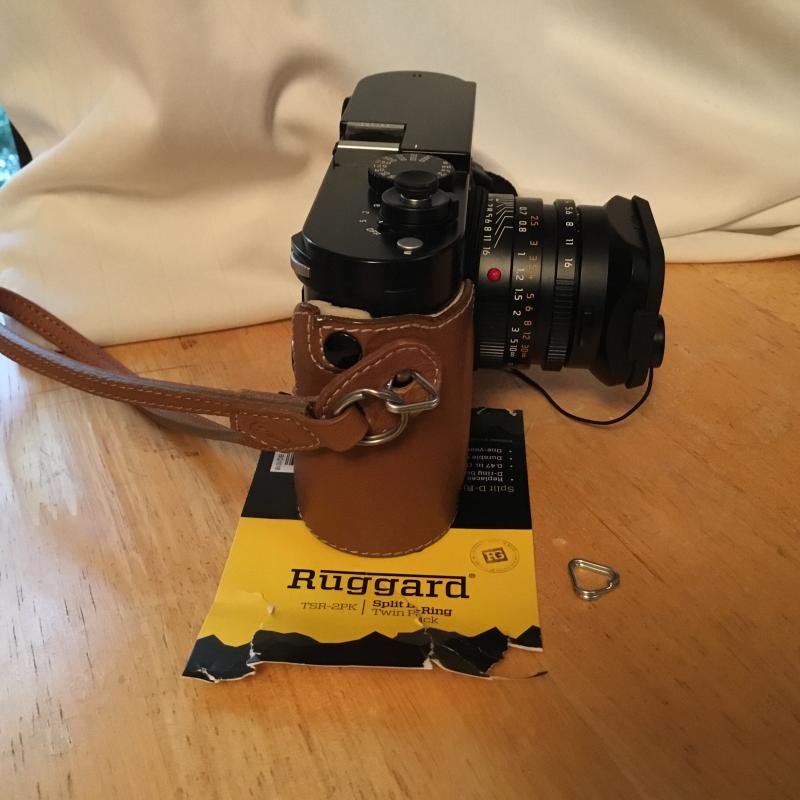 Leica Leather Wrist Strap (Cognac) 18783 B&H Photo Video