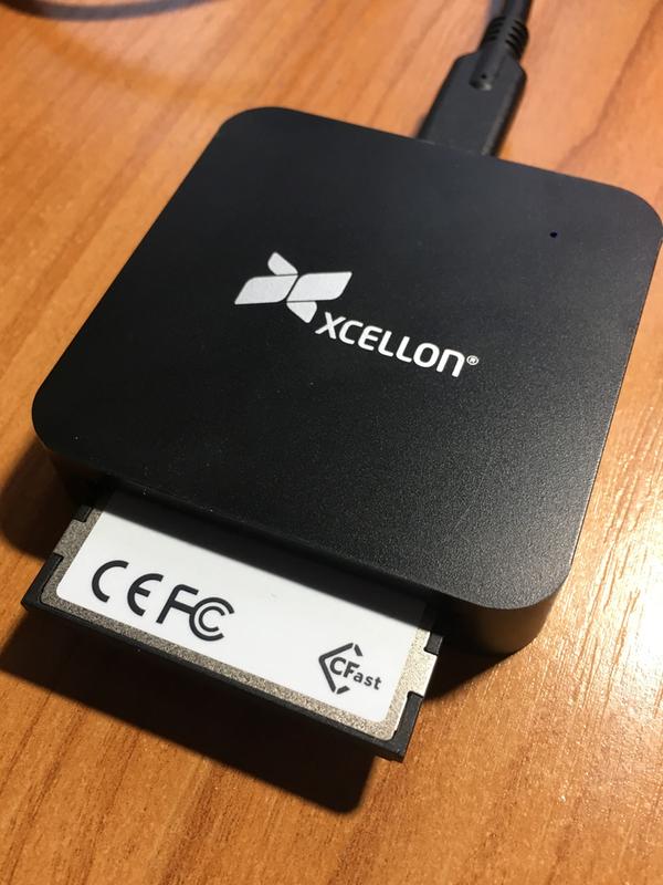 Xcellon CFast 2.0 USB 3.1 Gen 2 TypeC Card Reader CRCFA312 B&H