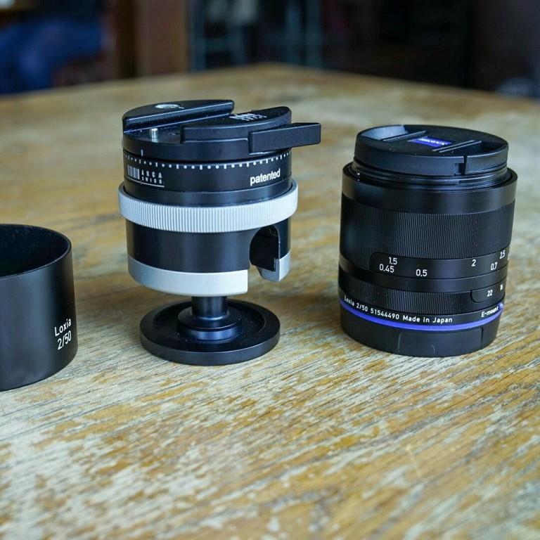 ArcaSwiss Monoball P0 with Panning System and Slidefix QS