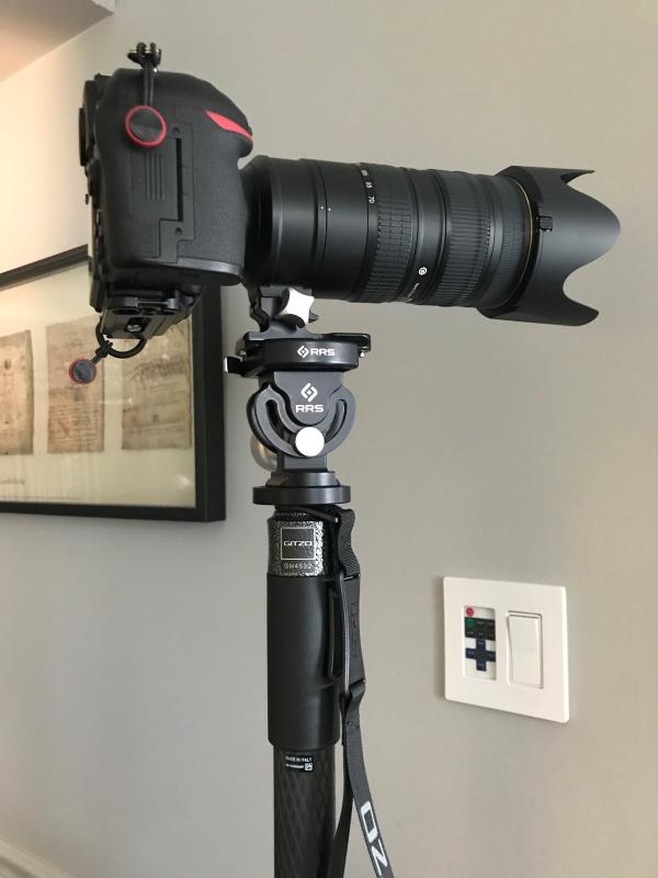 Really Right Stuff Monopod Head with Standard MH01 LR B&H Photo