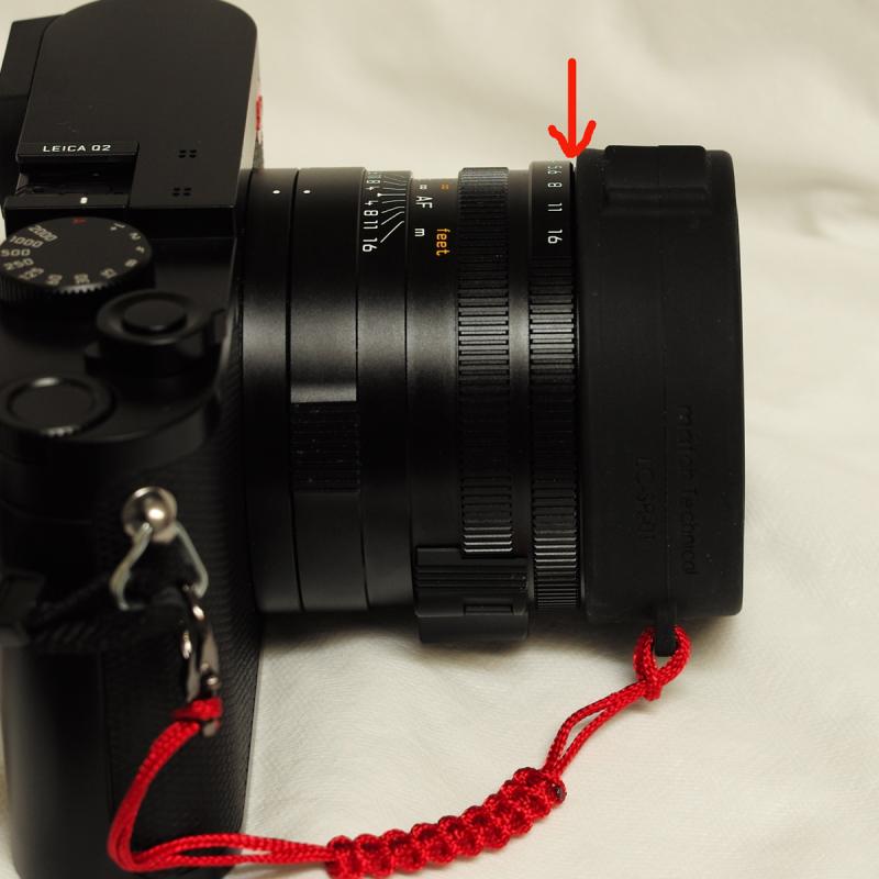 Match Technical Lens Cap for Leica Q and Q2 Cameras MTLCSR01