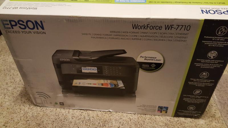 Epson Workforce Wf 7710 All In One Inkjet Printer C11cg36201 Bandh 5477