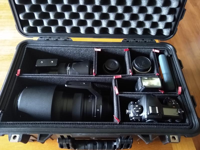 Pelican 1510TP CarryOn Case with TrekPak Divider