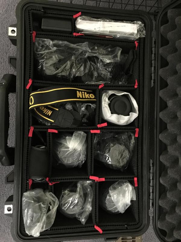 Pelican 1510TP CarryOn Case with TrekPak Divider