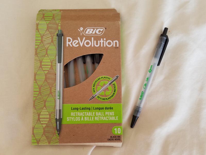 BIC ReVolution Retractable Ball Pens