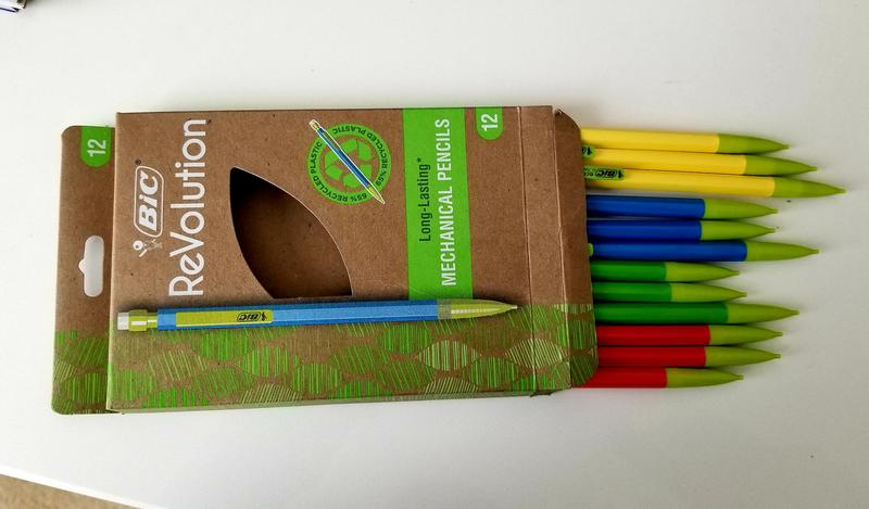 BIC ReVolution Xtra Life Mechanical Pencil, Black, 48 Pack