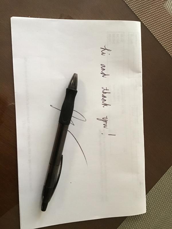 Love how it writes!