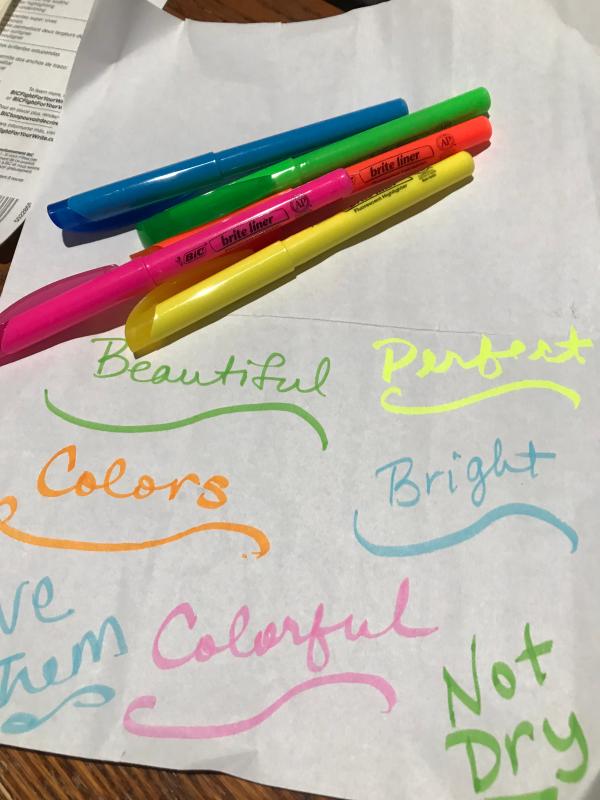 Great ink flow & color