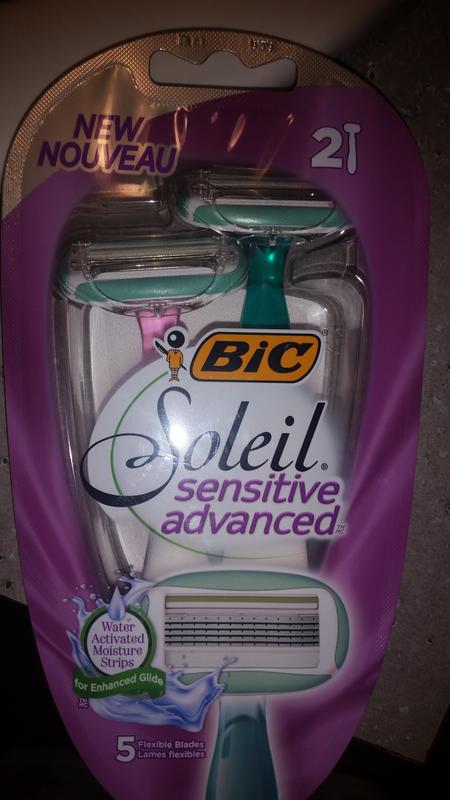 BIC Soleil Twilight Women's Disposable Razor, 4 ct