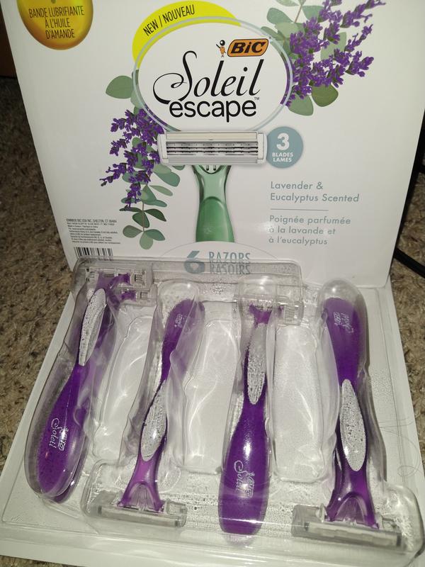 BIC Soleil Smooth Scented Women's Disposable Razor Lavender