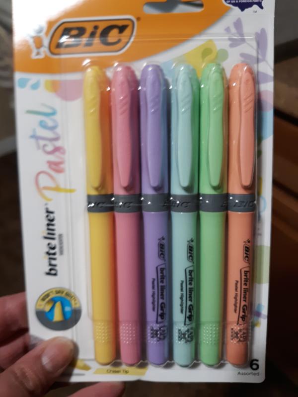 BIC Pastel Highlighter 6 Pack