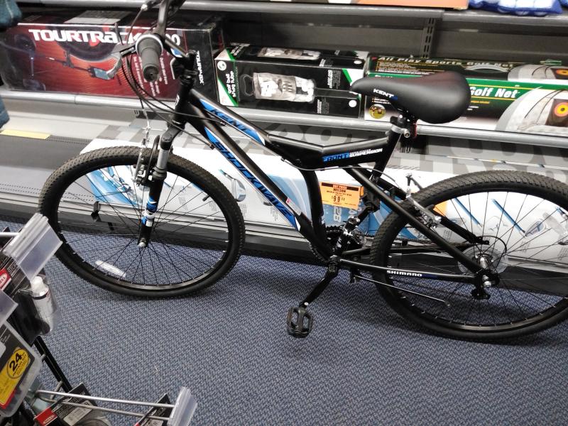 shockwave 21 speed mountain bike kent black