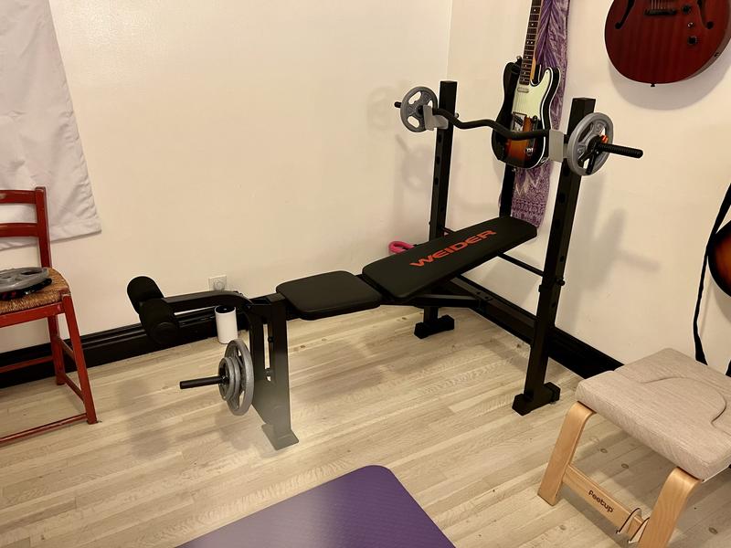 Weider legacy discount olympic workout bench