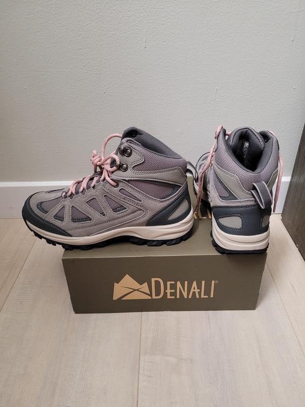Denali Men\'s Gray Hiking Boots with Pink Laces Denali Outback Womens Hiking Boots | TikTok main image 2