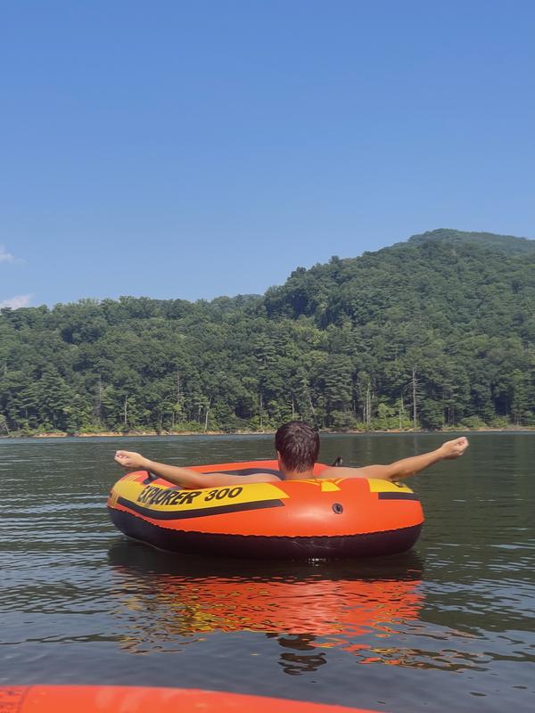Intex Explorer 300 3-Person Inflatable Boat Set