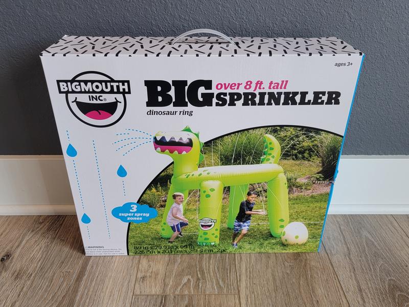 Big mouth hot sale dinosaur sprinkler