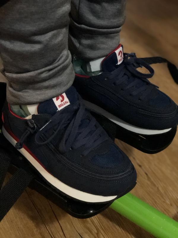 SALE - Navy/Red BILLY Joggers – BILLY Footwear