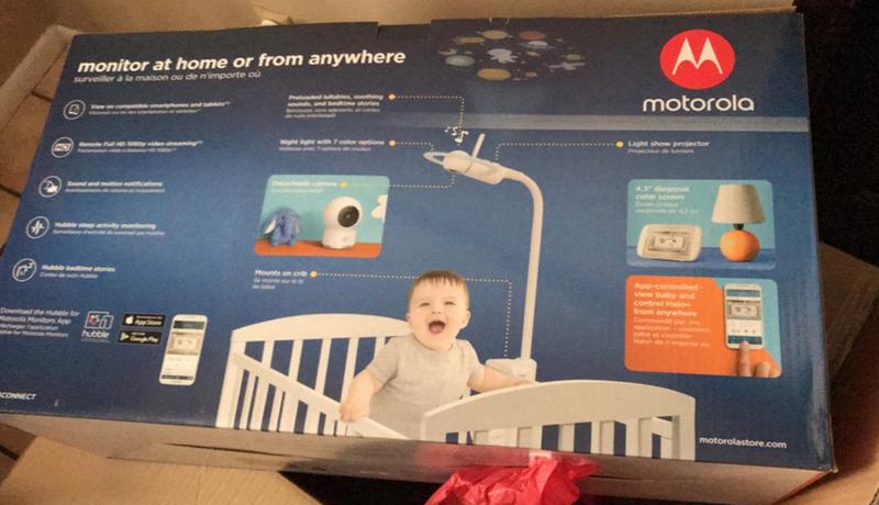 Motorola halo smart crib projector best sale