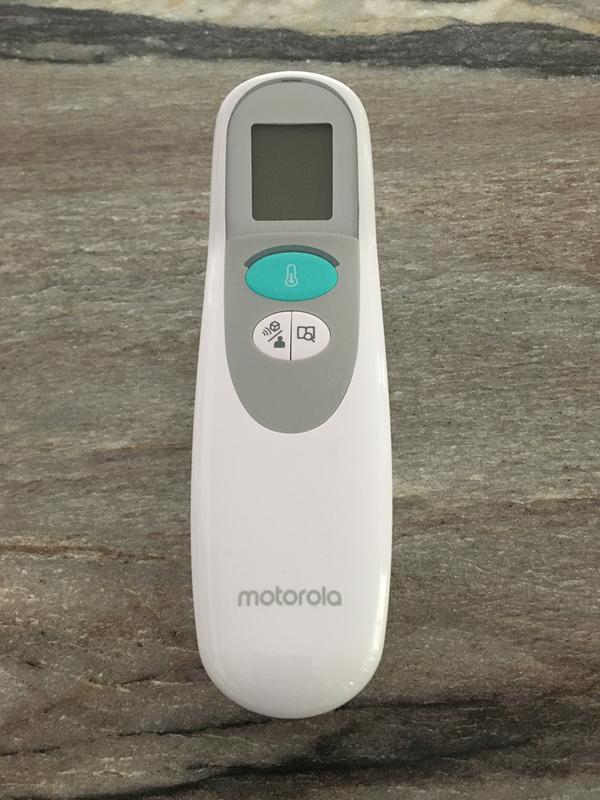 Motorola CARE+ Non-contact SMART Forehead, Liquid & Food Baby Thermometer