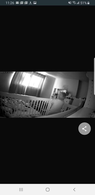 putting daughter down for a nap