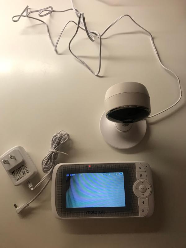 MOTOROLA Lux-64 4.3-in HD Wi-Fi Video Baby Monitor in the Baby Monitors &  Cameras department at