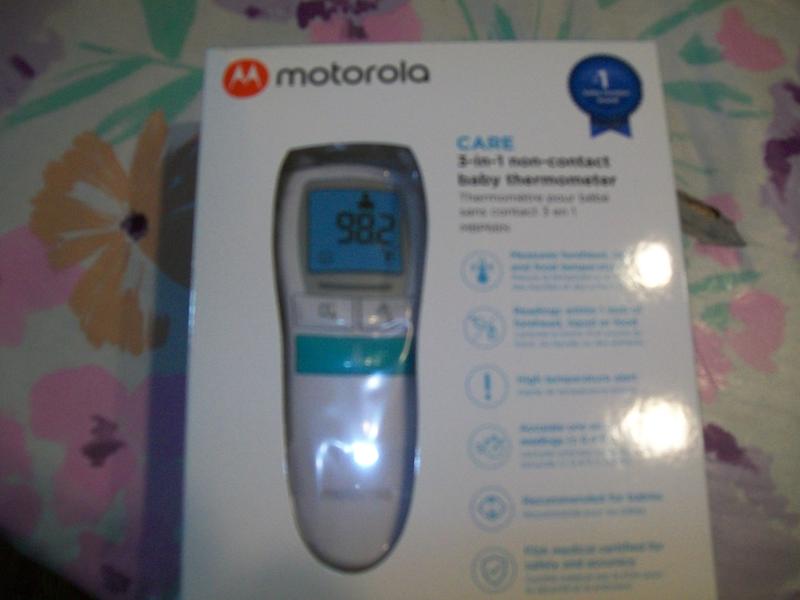 MOTOROLA Care 3-in-1 Non-Contact Thermometer in the Baby Monitoring  Accessories department at