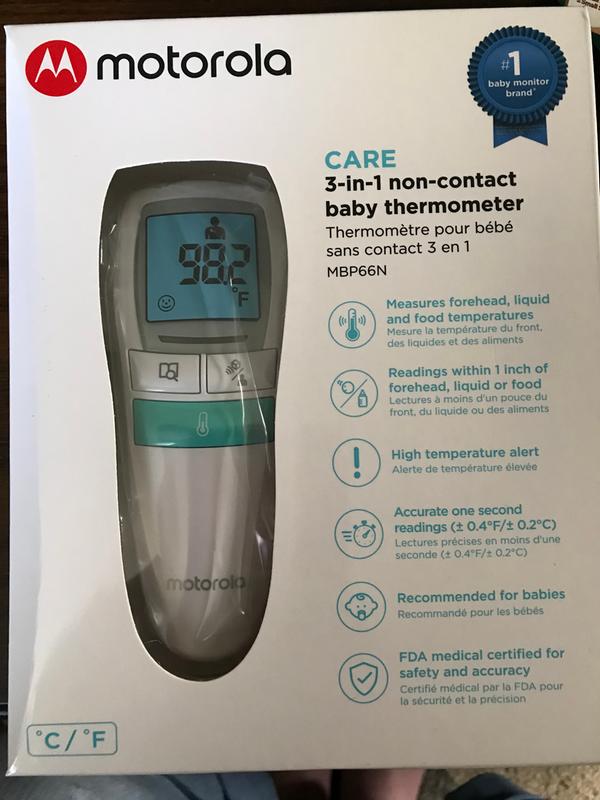 Motorola Digital Non Contact Forehead Thermometer 1 Ct Qfc