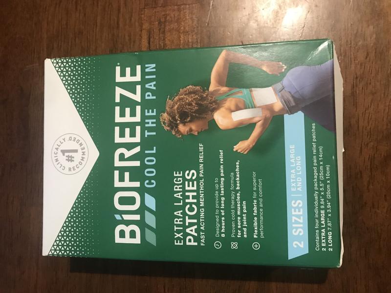 how do biofreeze patches work