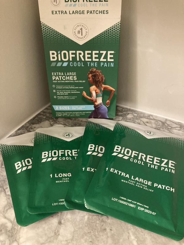 Outlet 40 Large Biofreeze Pain Patches!