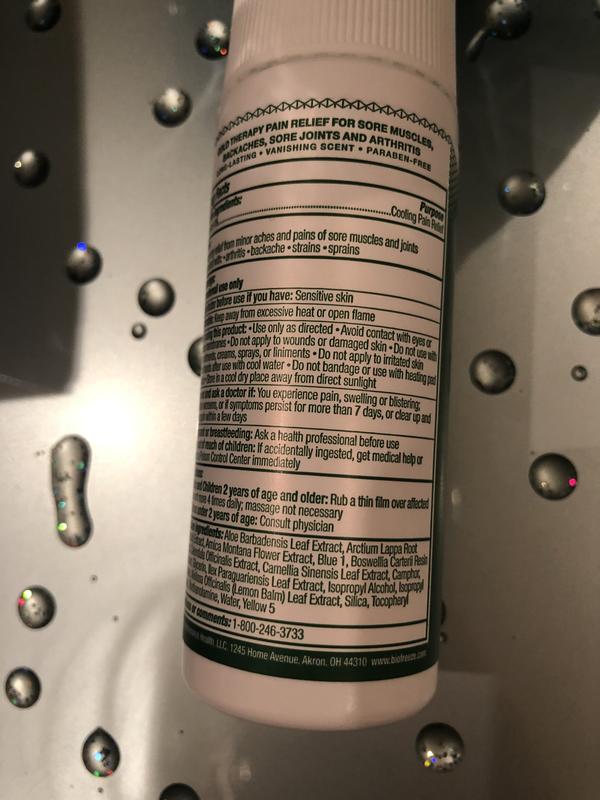 Photo submitted with review of product