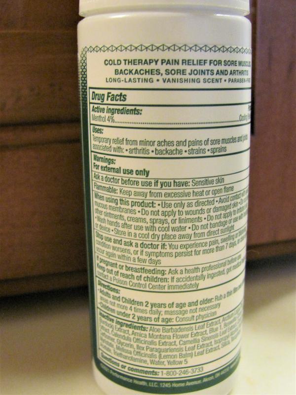 Photo submitted with review of product