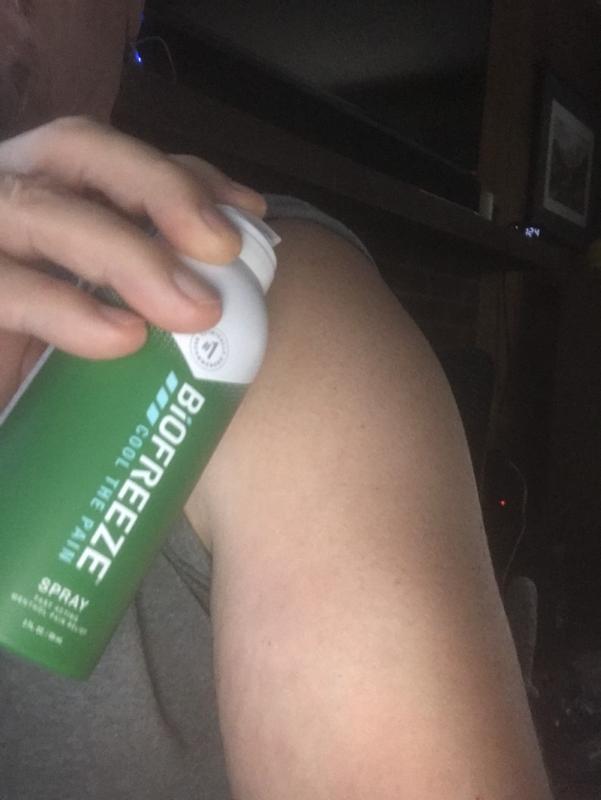 Photo submitted with review of product