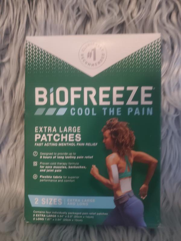 40 Large Biofreeze Pain Patches! outlets