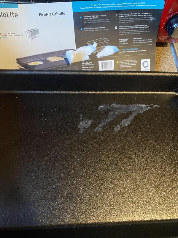 Photo submitted with review of product