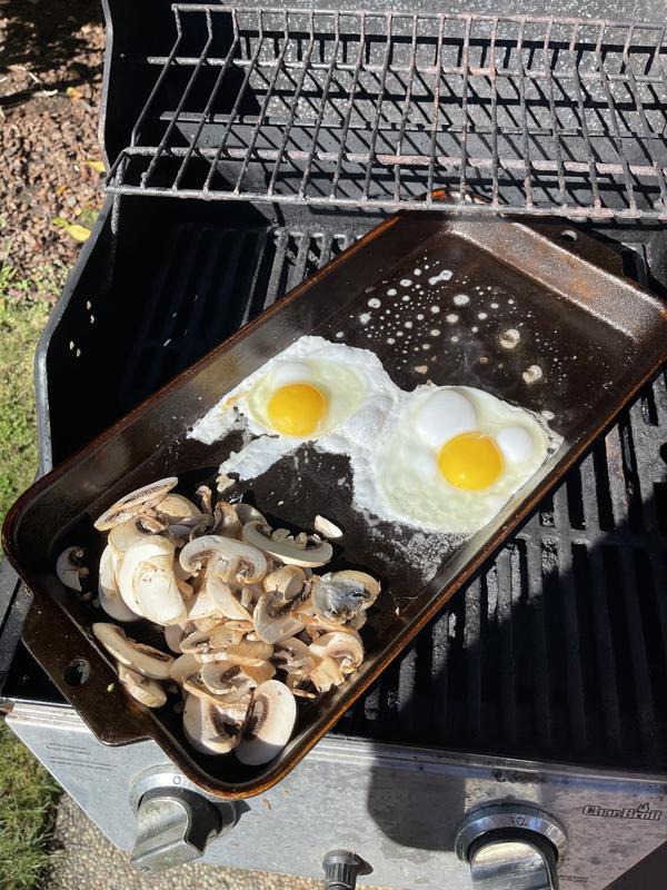 BioLite Griddle  Pre-Seasoned Cast Iron Outdoor Griddle