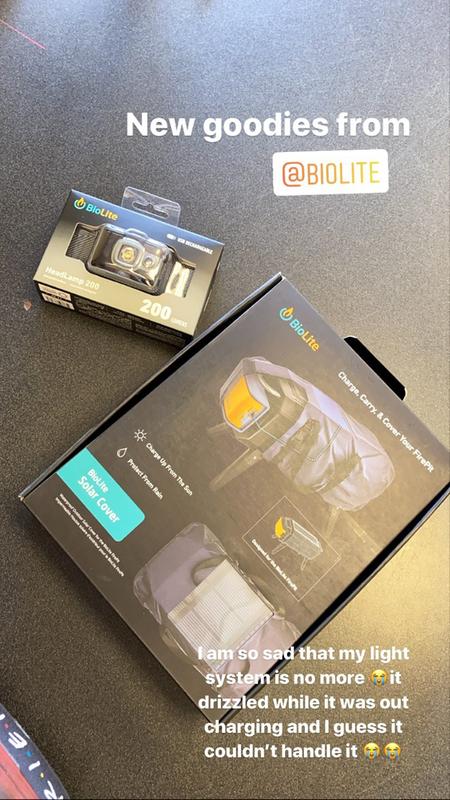 Photo submitted with review of product