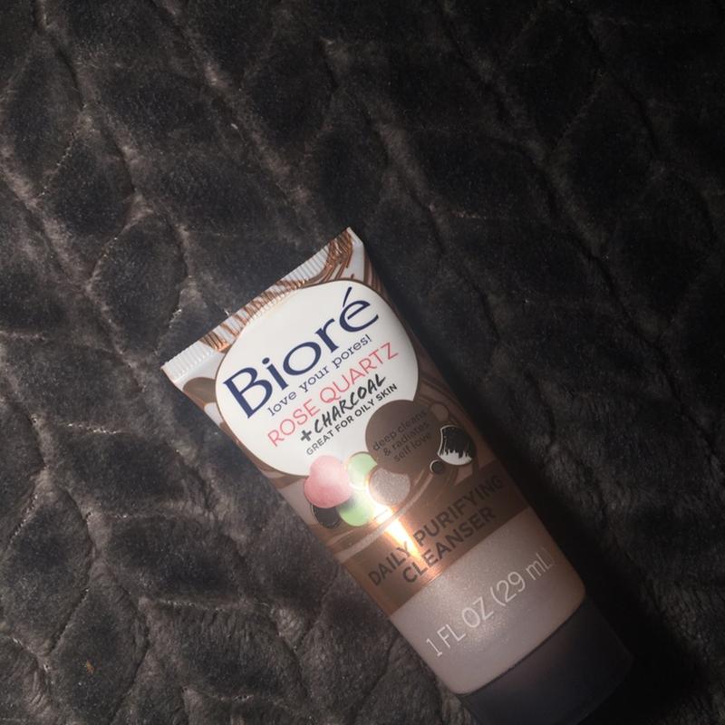 biore rose quartz cleanser review