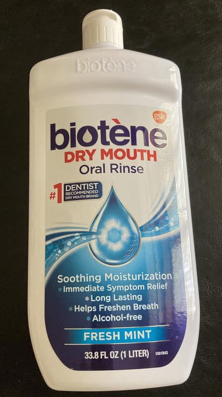 Buy Biotene Moisturizing Dry Mouth Oral Rinse Mouthwash, Fresh Mint, 33.8 Oz Online